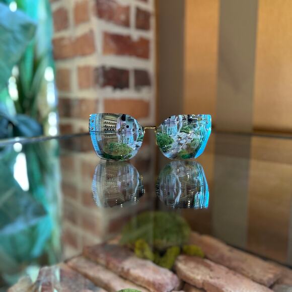 MIU MIU Mirror Tortoise Sunglasses SMU04R Sunglasses main image 8